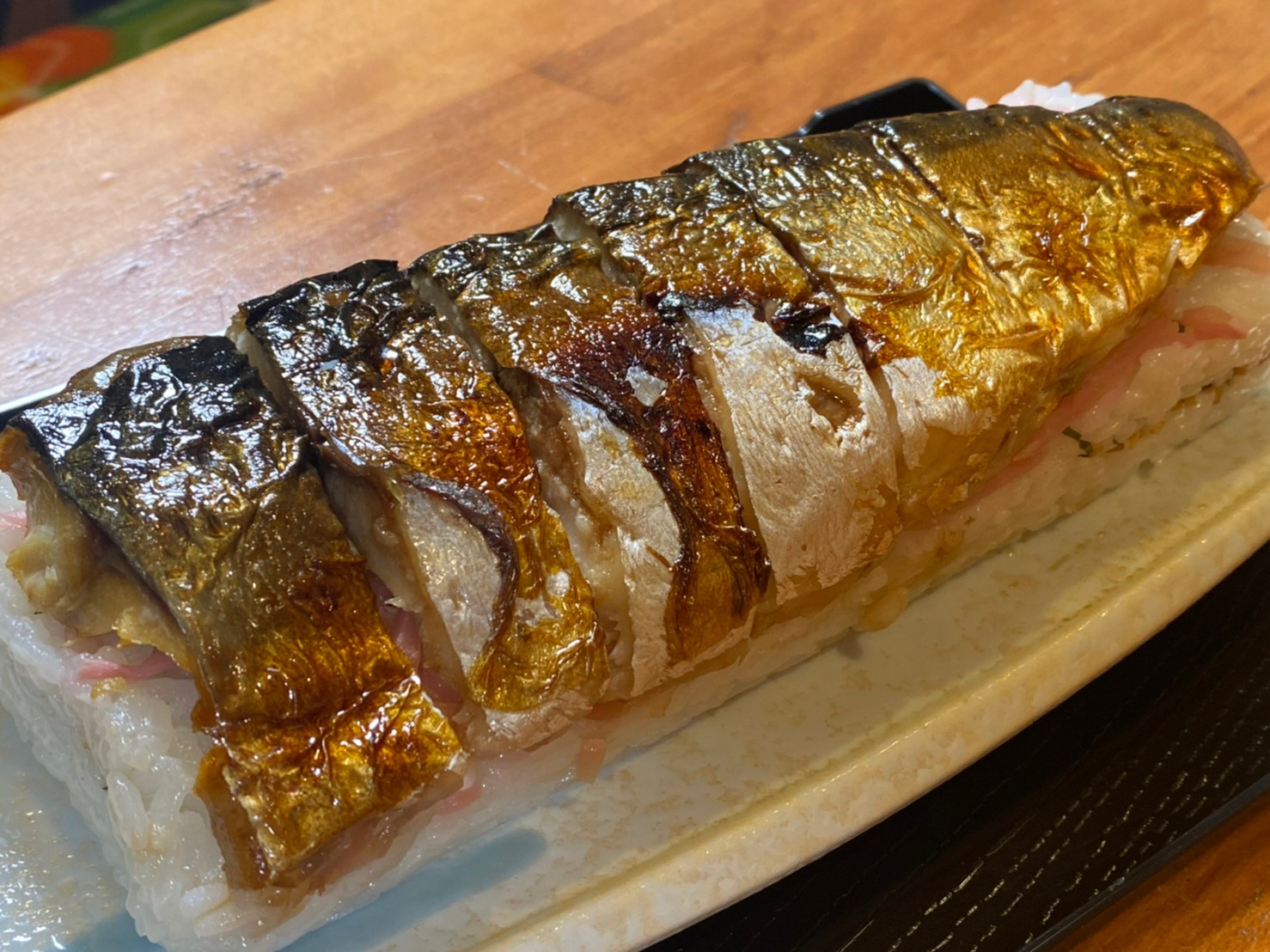 焼き鯖 | 奥吉野柿の葉すし とらせ